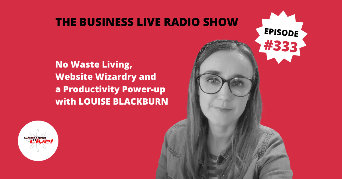 Today's radio show: Louise <a href="/NoWasteLiving/">No Waste Living</a> &amp; <a href="/ambercouch/">AmberCouch</a> In-depth interview covering her 15-year-old website business, living more sustainably, working towards #CircularEconomy &amp; productivity tips. Listen 9-10 <a href="/sheffieldlive/">sheffieldlive</a> / here businesslive.buzzsprout.com/254530/8342776…