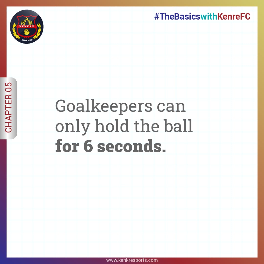 mumbaikenkrefc's tweet image. If you hog the ball while controlling the goalkeeper, a little yellow symbol with a number six pops up, until you release the ball.
To learn more, Follow #TheBasicswithKenkreFC
#Football #LearnBasics #KenkreFC