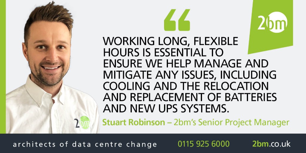 2bm’s technical and maintenance teams are available to support critical infrastructure and facilities across the UK. ow.ly/ybyh50BMlTl
#DataCentre #Technology #ComputerRoom