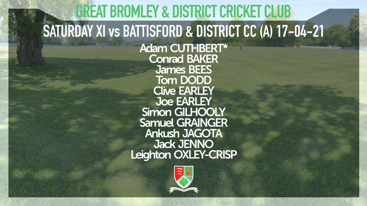 Great Bromley CC tweet media