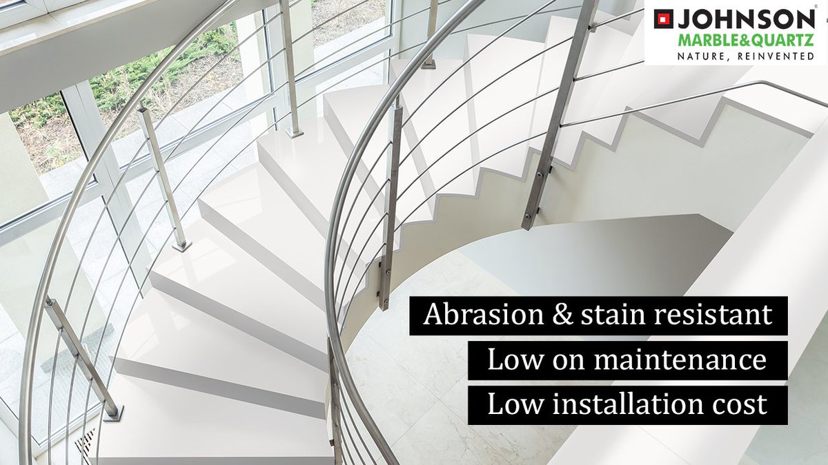 HRJohnsonIndia's tweet photo. Create a masterpiece within your living space that blends beauty and strength with Johnson's #EngineeredMarble!
#Johnson’s elegant range of Engineered Marble retains the beauty of natural marble with improved durability, stain and abrasion resistance.
https://t.co/0xDk8r9gfa https://t.co/1Gdec7j9vc