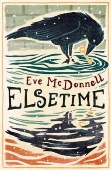 Day 16 of the  #ReadIrishWomenChallenge2021: a book by an author you've metElsetime by  @Eve_Mc_DonnellTimeslips! Crows! Based on The Great Flood of 1928 at the Thames, this is a story of two misfits (a poor mudlark from 1864 and an jeweller’s apprentice in 1928) (Ages 9+)