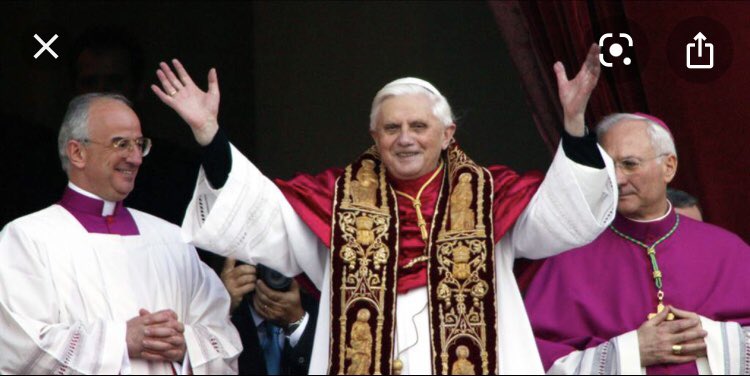 MrDay31's tweet photo. A very happy 94th birthday to pope Emeritus Benedict, @HolySeePress the finest mind of our time without doubt. https://t.co/7s4VYbLUws
