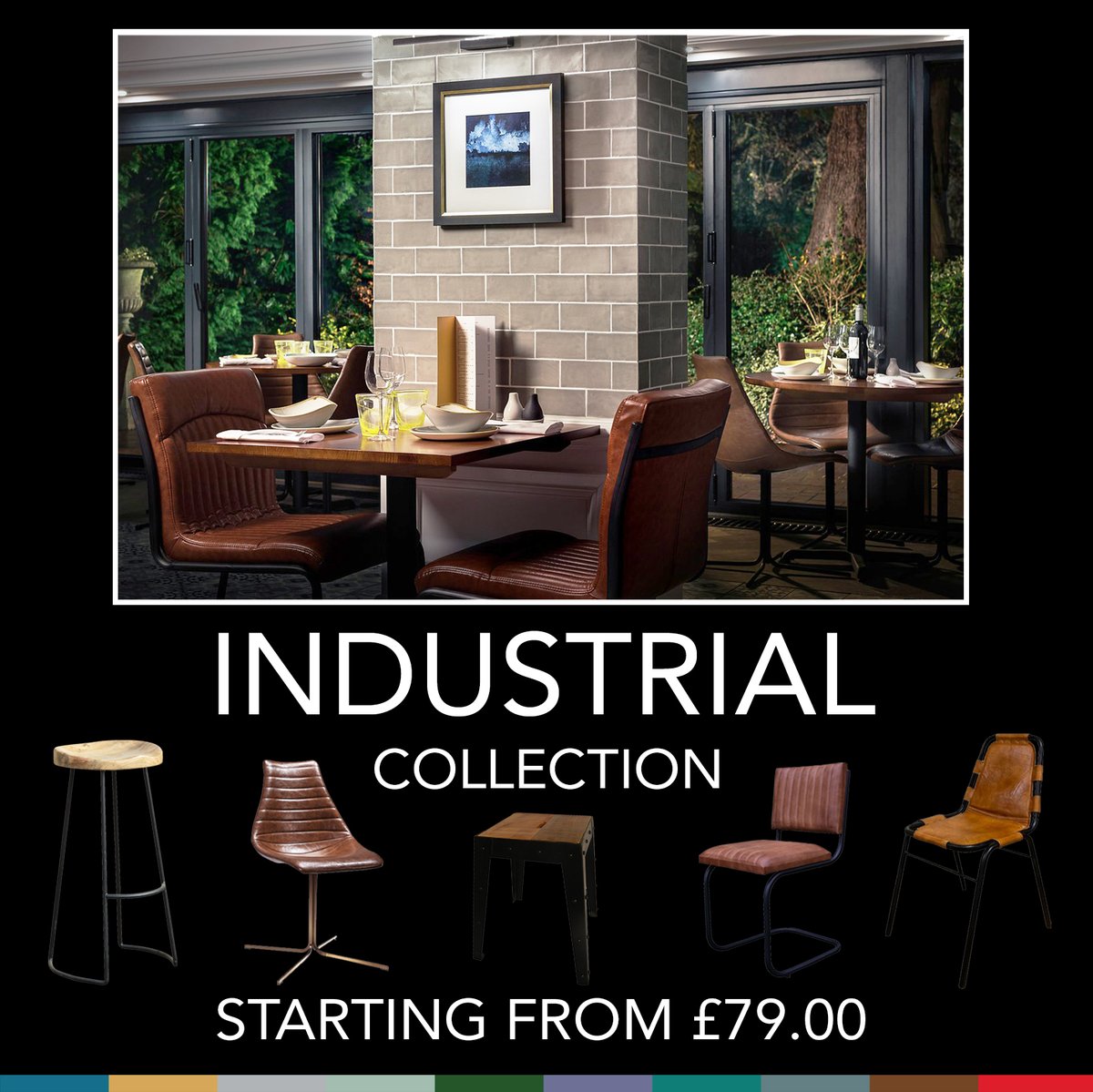 Contemporary, rustic, practical.

The industrial collection is a great furnishing solution to enhance any interior, bringing out any bright colours or to maintain the minimalistic look.

Browse by collection on our website here:
contractfurniture.co.uk/shop/style-ran…

#contractfurniture