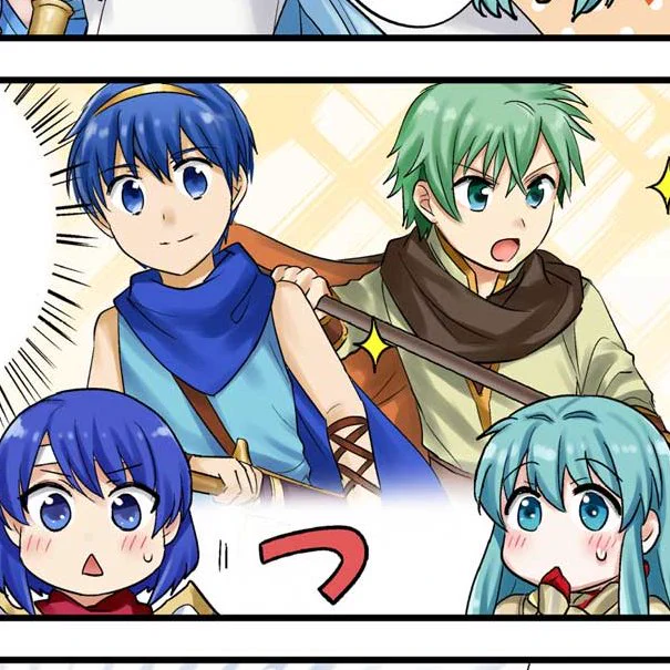 If Catria predicted smol Marth.. maybe Eirika can do it too..?? ?? 