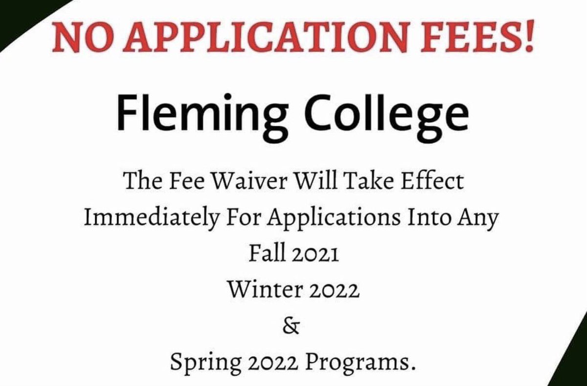 connect_level's tweet image. Study in Canada at Fleming College without application fee. For more information contact us on 0788624038 or send an email on info@connectlevel.rw