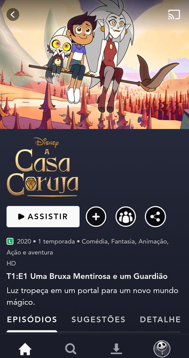 A Casa Coruja Brasil🦉🏚️ on X: Atenção assinantes da Disney Plus Depois  de muuuita espera finalmente a 1° temporada de The Owl House está  disponível no catálogo brasileiro da Disney Plus Enquanto