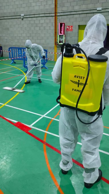 Foto cedida por Ministerio de Defensa