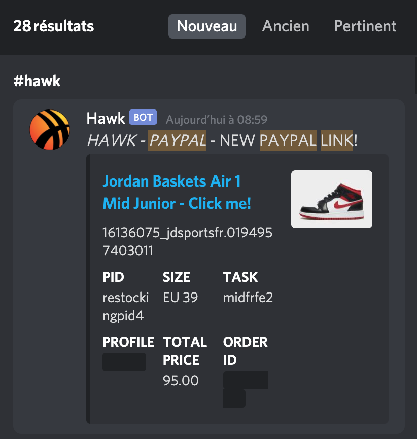 tbartau's tweet image. Little cook this morning.. 
Bot : @HawkMesh 
CG : @clearnotify as always and @GoatifyIO
And thank’s a lot @CloverProxies &amp;amp; @RageProxies