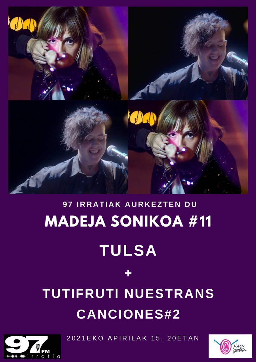 En Tutifruti seguiremos desgrannado el primer cancionero Trans de Argentina 🟦🔻⬜️🔺🟦, NuesTrans Canciones . Hoy os hablaremos de otres artistes como <a href="/BhajanLola/">Lola Bhajan</a> <a href="/ValenBonetto/">Valen Bonetto</a>  Este es nuestro brotecito🌱, cuál es el vuestro?🌝

Hasiko gara?🏳️‍🌈💫
97irratia.info/es/2021/04/15/…