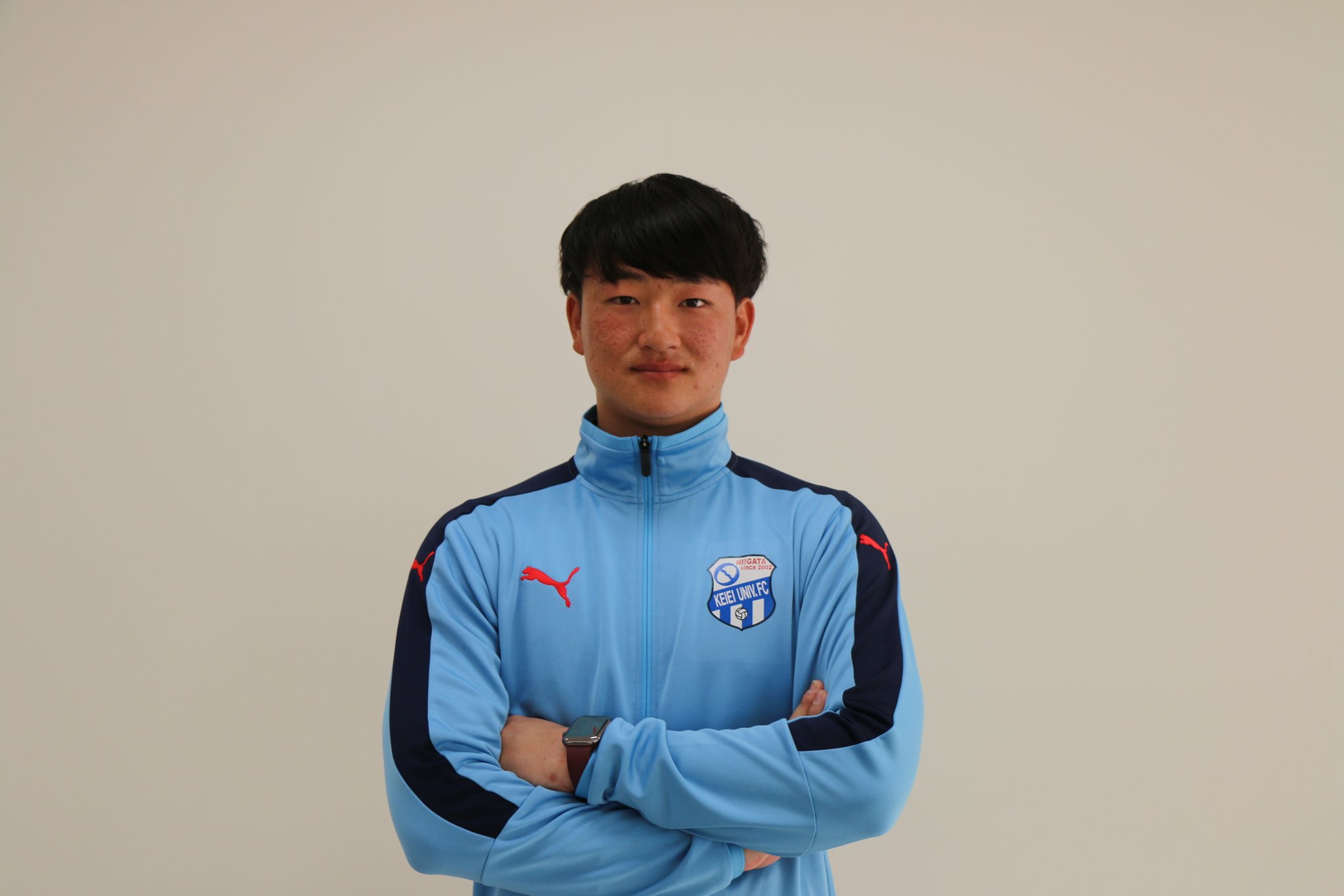 新潟経営大学サッカー部 21年 選手紹介 副部長 仲村清保 4年 Cm Kg Mf Df 出身チーム 日本航空高校 尊敬する人 親 好きなサッカー選手 スターリング 座右の銘 猪突猛進 将来の夢 幸せな家庭を築く 注目して欲しいプレー 縦へ