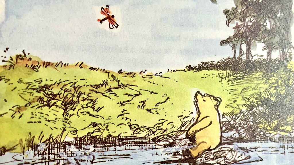 ‘What day is it?’ asked Winnie the Pooh.
‘It’s today,’ squeaked Piglet.
‘My favourite day,’ said Pooh.

Have a beautiful day, everyone. 🌿🙂🌿

Quick question, though...

Which one of these illustrations by E.H. Shepard makes your heart smile the most? 

A  B
C  D