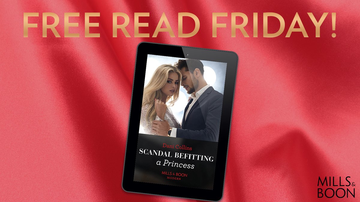 MillsandBoon's tweet image. Happy #FreeReadFriday 🎉

Celebrate making it through the week with this BEAUTIFUL (and free) romance by @DaniCollinsBook.

Scandal Befitting a Princess has it all... family drama, forbidden love and all-consuming passion 🔥

Read ➡️ bit.ly/32js5Jd