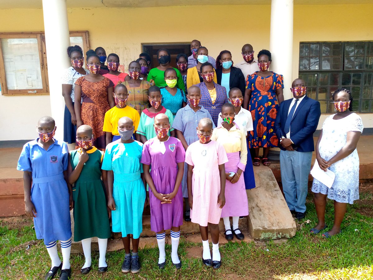 🎉🎉Yesterday we launched a new project Creating Period Positive schools in Jinja district. The project will expand the  #PeriodPositiveSchools model to 9 schools with disabled & marginalized girls. 
#PeriodPositiveSchools
#PWds
#menstruation #Periods
@irise_int @Educ_SportsUg