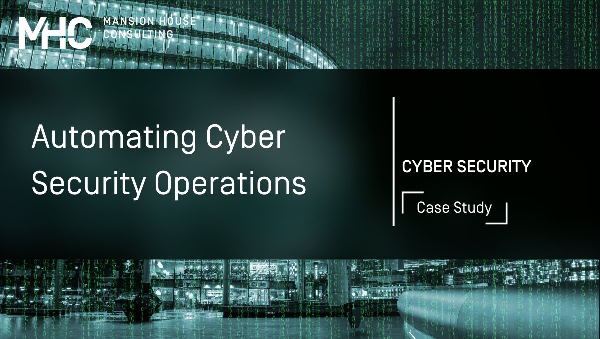 MansionHouseMHC's tweet image. Find out why the Data Loss Prevention (DLP) Team and end users around the world enthusiastically welcomed the enhancements made during this Cyber Automation project bit.ly/3gbenAf
#CyberSecurity #CyberAutomation #DLPanalyst