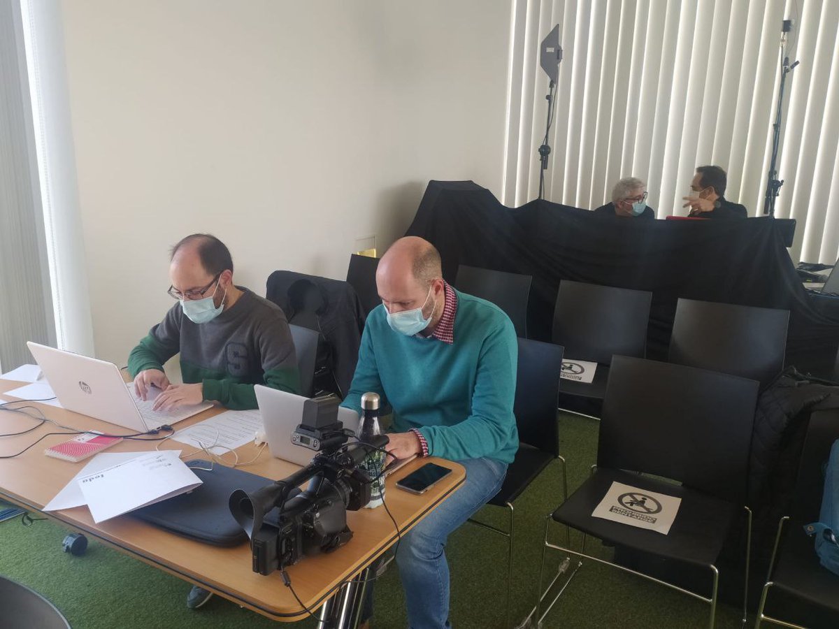 EmpresariosFEDA's tweet photo. En #INFEDA, el equipo técnico de @SoundLine_P y @ExperticAB hacen posible el seguimiento online del seminario y también a través de redes sociales. 

Colaboran @bbva, @Ipex_clm, @_CECAM y @gobjccm 

@EEN_EU
#FEDAInternacional #FEDAInnovación #ColaboraBBVA #EENCanHelp https://t.co/KNlCqdpGmU