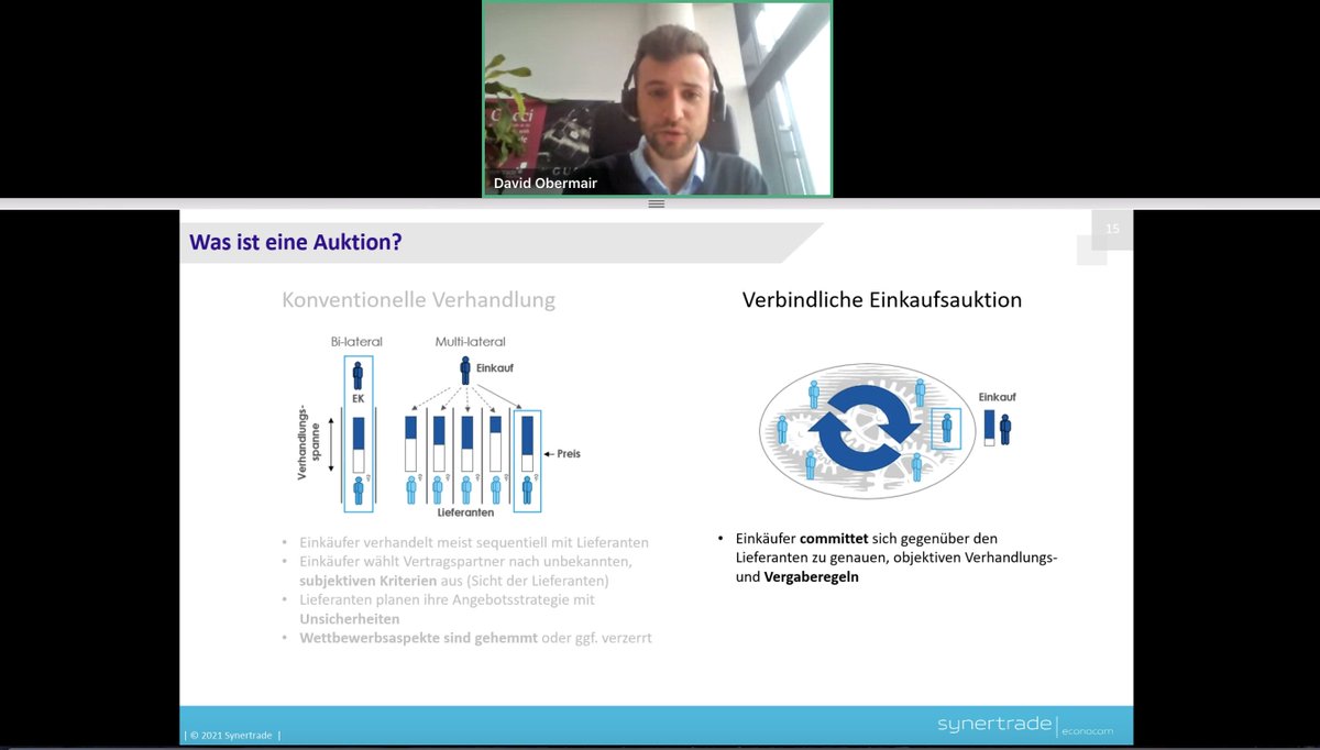 SynerTrade_de's tweet photo. Puh, fast 400 Teilnehmer beim diesjährigen BME Live Webinars "Auction as a Service – Deshalb sind E-Auktionen im Jahr 2021 ein Muss". Wer Fragen hat, meldet sich bitte bei helge.kluth@synertrade.com
#auction #auctionasaservice #eauction #esourcing #eprocurement https://t.co/GXES00L6C4