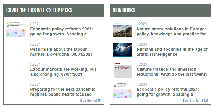 ETUI_org's tweet photo. #Labourline highlights of the week:
1️⃣ Econ policy reforms 2021 by @OECD
2️⃣ Need for a public health-focused industrial policy
3️⃣ Nature-based solutions in 🇪🇺 @EUEnvironment
4️⃣ Humans & societies in the age of #AI @EU_Commission
https://t.co/WeVzJYLkYv https://t.co/tsAi1VLUPB