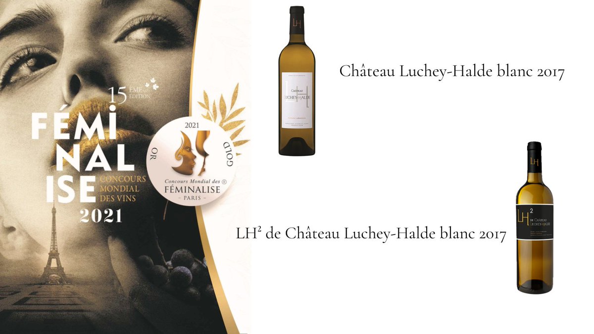 Château Luchey-Halde (@lucheyhalde) on Twitter photo Merci à <a href="/Feminalise/">Féminalise</a> pour ces deux médailles d'or !
#chateaulucheyhalde #medaille #concours #pessacleognan
<a href="/BdxSciencesAgro/">BordeauxSciencesAgro</a> Merci à <a href="/Feminalise/">Féminalise</a> pour ces deux médailles d'or !
#chateaulucheyhalde #medaille #concours #pessacleognan
<a href="/BdxSciencesAgro/">BordeauxSciencesAgro</a>