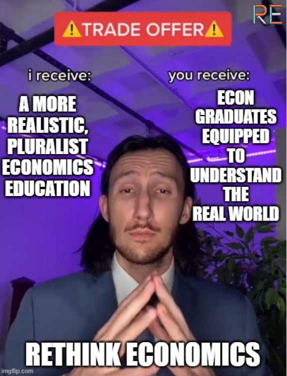 Rethinking Economics tweet media