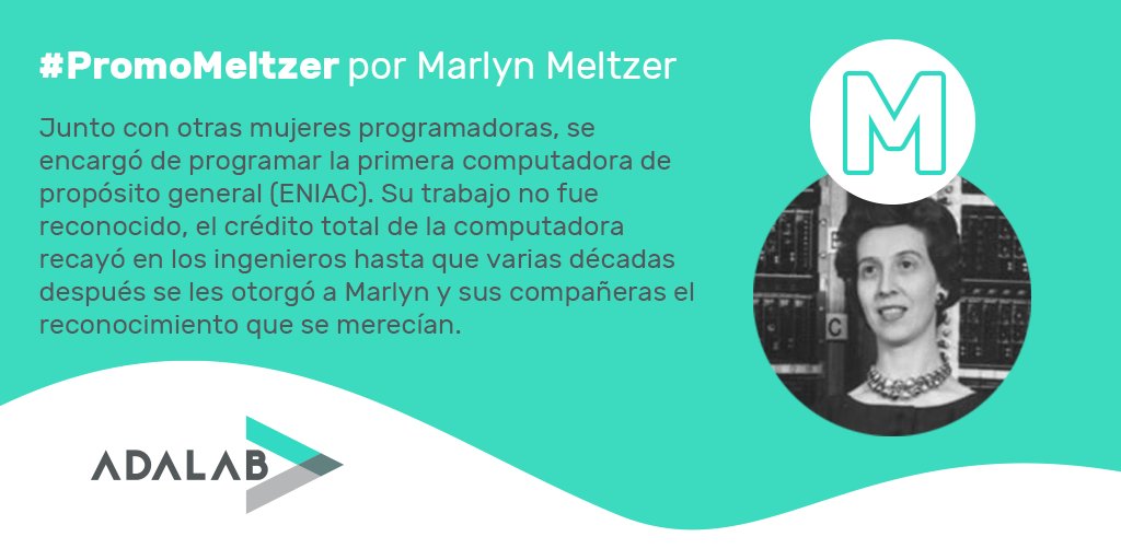 Adalab_Digital's tweet photo. 🟢 Nombre: #PromoMeltzer
⚪ Info: https://t.co/uX816yzApf https://t.co/MagL676pwu