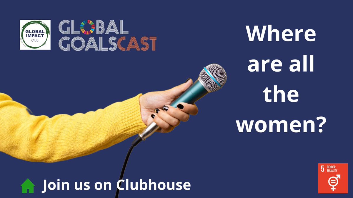 hubculture's tweet photo. TODAY @ 5pm UK time, @edielush &amp; the @GlobalGoalsCast team will be on @joinClubhouse talking about the role of women in leadership in #climatechange &amp; the #SDGs w/ @MichaelOreskes @globalimpact21  @BellaBlake2401 @hard_kimberly &amp; 

https://t.co/vzOf32gRYI https://t.co/fy4VWX4LKA