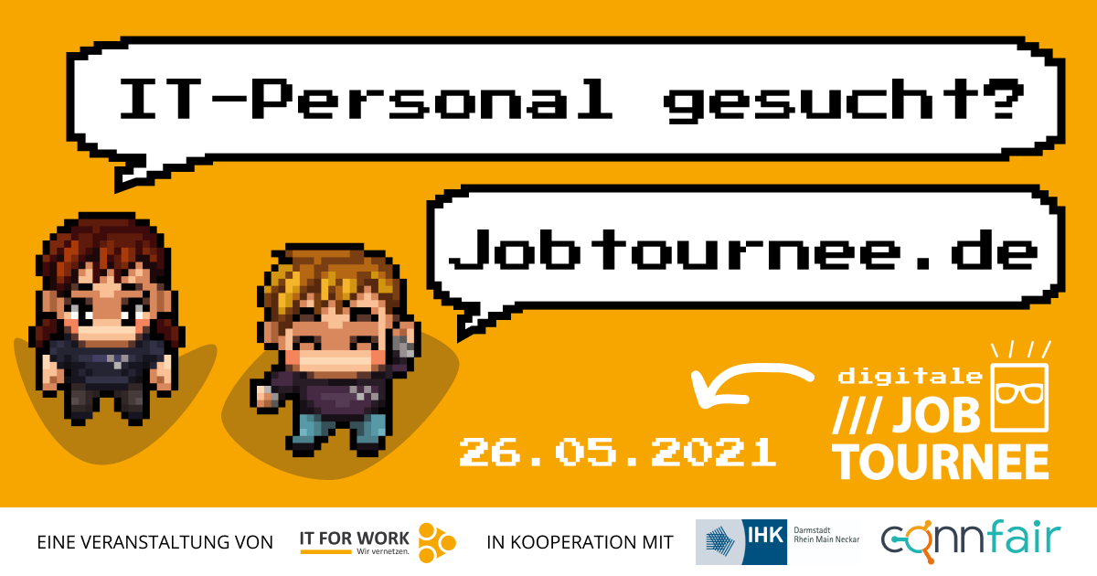 ITFORWORKeV's tweet image. #IT-#Studierende gesucht? Wir helfen dir beim #Recruiting!👉🏻Infos unter jobtournee.de
#Jobtournee