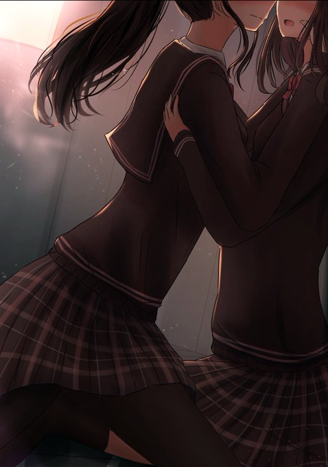 【過去作品を少しだけ】
あなたがいい

本当に私でいいの?
#イラスト #百合 