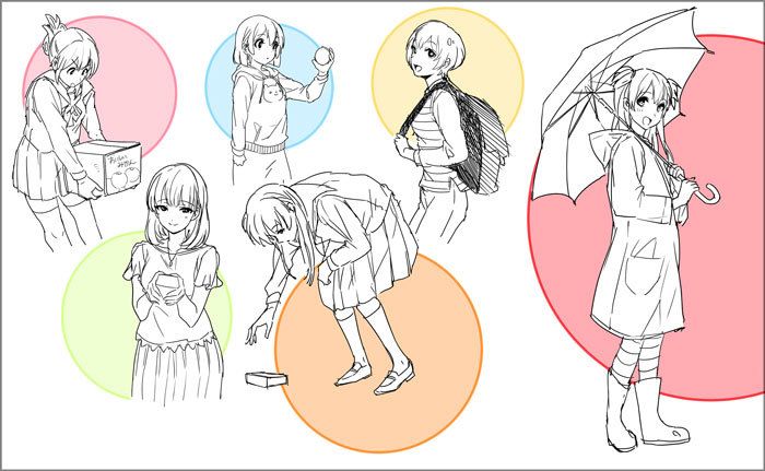 いちあっぷ By Mugenup クリエイティブ制作会社 全身イラストを描く時は棒立ちを避けて 素体人形を参考にしたとき キャラのプロポーションが崩れがちなので注意しましょう キャラクターがいきいきとするポーズが描ける 立ち絵が上手くなる方法 いちあっぷ By Mugenup クリエイティブ制作会社 全身イラストを描く時は棒立ちを避けて 素体人形を参考にしたとき キャラのプロポーションが崩れがちなので注意しましょう キャラクターがいきいきとするポーズが描ける 立ち絵が上手くなる方法