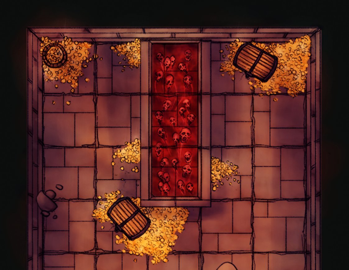 Hey there!
Do you remember the "Oblex Lair"?

You can download it here:
patreon.com/posts/oblex-la…

The mood in this map turned out awesome and I still love the Oblex pool the most I think and the secret path, what do you like the most?

#dnd #TTRPG