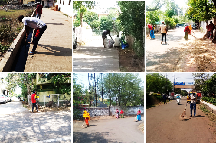 SwachhBhopal's tweet photo. नगर निगम द्वारा ज़ोन-14 के विभिन्न क्षेत्रों में सड़कों एवं नालियों की साफ-सफाई कराई गयी।

#SwachhBhopal #MyCleanCity #SwachhSurvekshan2021 #SSJosh https://t.co/tFjpJzF90C