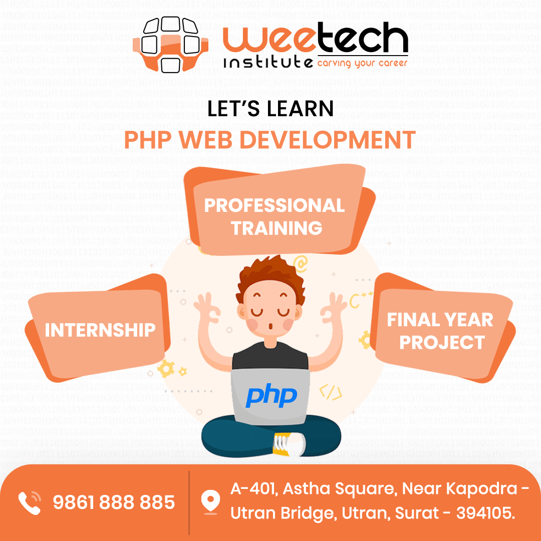 WeeTechInstitut's tweet photo. PHP Training Course In Surat
.
PHP Training Course With Practical Implementation on Live Projects and Get Placed as PHP Developer
.
Visit us at : https://t.co/7WBnYwWilr
Email: contact@weetechinstitute.com
Phone: +91-261 688 8885
#php #phptraininig #surat #courses #phpjobs https://t.co/NYRcnVNF9b