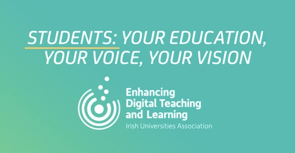 Irish Universities Assoc. (@iuaofficial) on Twitter photo 📢STUDENTS: share your vision for learning in a post-Covid world! The IUA #IUADigEd project team wants you to project yourself into the future and imagine your ideal learning experience. Take 2 minutes and have your say today 👉edtl.blog/for-students/
@TheUSI <a href="/ForumTL/">National Forum T&L</a> <a href="/NStEPie/">National Student Engagement Programme (NStEP)</a> 📢STUDENTS: share your vision for learning in a post-Covid world! The IUA #IUADigEd project team wants you to project yourself into the future and imagine your ideal learning experience. Take 2 minutes and have your say today 👉edtl.blog/for-students/
@TheUSI <a href="/ForumTL/">National Forum T&L</a> <a href="/NStEPie/">National Student Engagement Programme (NStEP)</a>