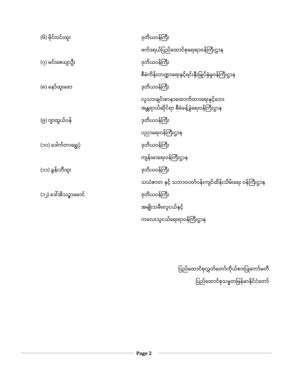 KWWOFFICIAL's tweet photo. National Unity Government ကိုအပြည့်အဝ ကြိုဆိုထောက်ခံ ပါတယ်။

#WeSupportNUG
#HearTheVoiceOfMyanmar https://t.co/7aPHEaDrsL