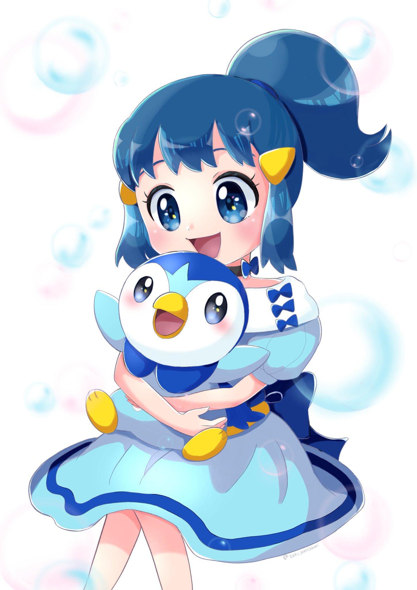 Saki En Twitter ヒカリ コンテスト衣装 ポッチャマとお揃いカラー Dawn Piplup Saki En Twitter ヒカリ コンテスト衣装 ポッチャマとお揃いカラー Dawn Piplup