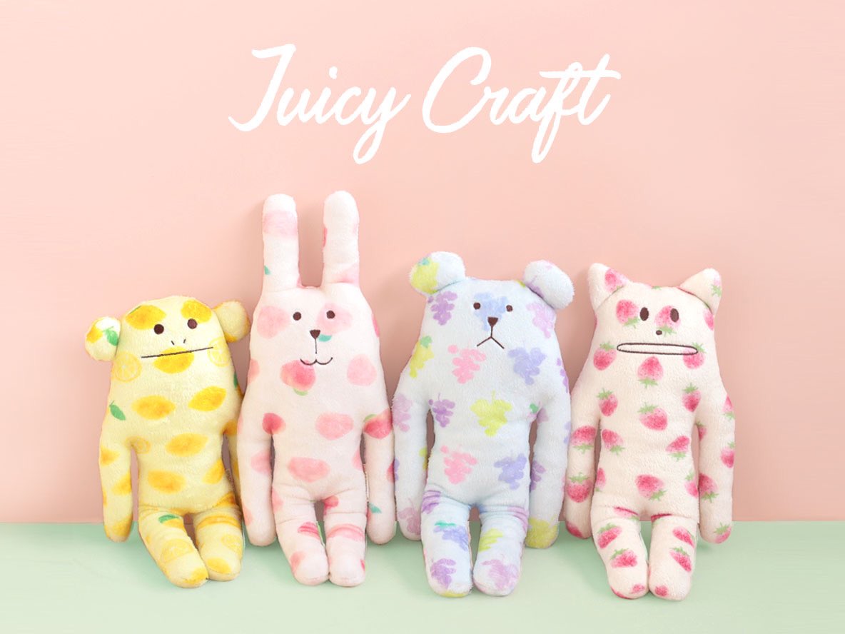 Craftholic 公式 New 水彩の柔らかいタッチに癒される ジューシークラフトが新登場 それぞれみずみずしいフルーツが モチーフになってるよ みんなはどのフルーツが好き クラフトホリック Craftholic