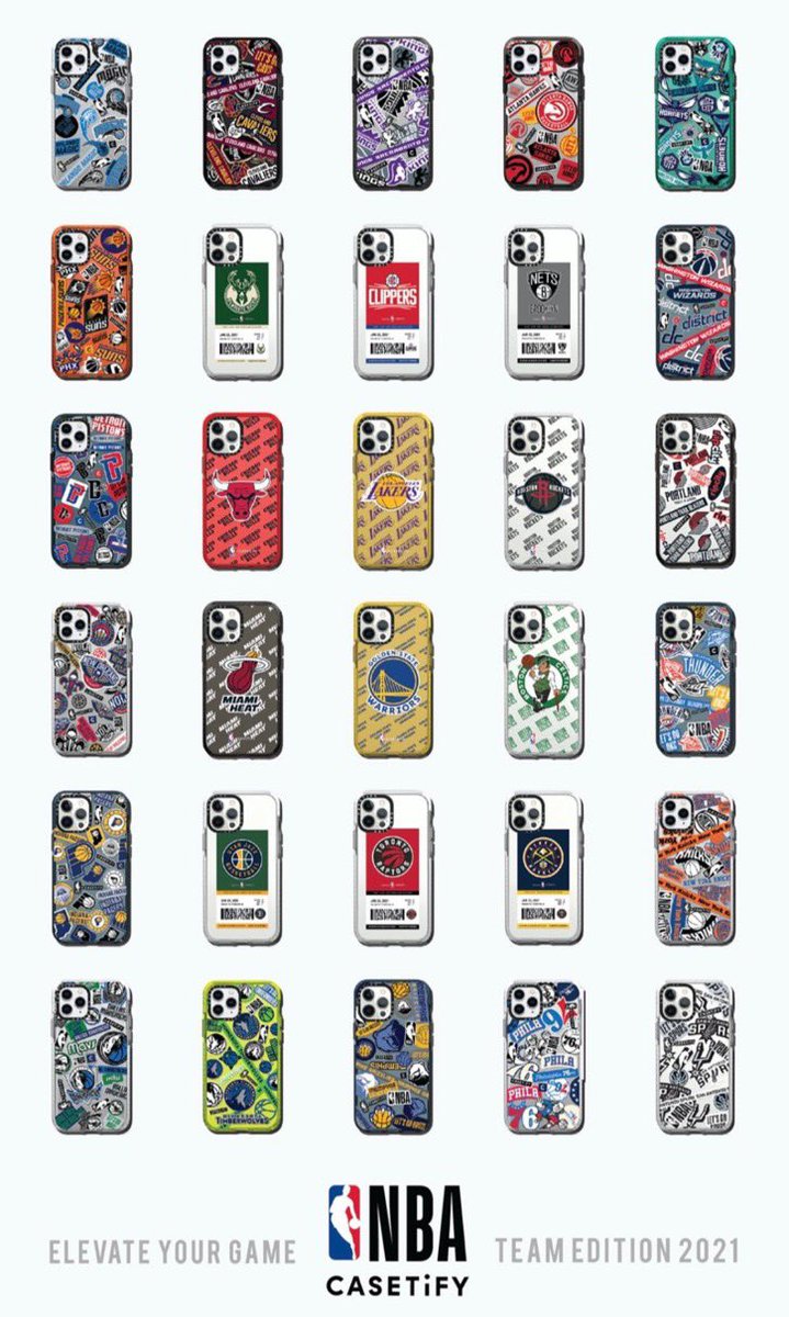 𝐔𝐏 𝐓𝐎 𝐃𝐀𝐓𝐄 Nba Casetify Nba ファン待望の第2弾コラボコレクションが4月30日 金 に発売予定 今回はnba所属の全30チームをフィーチャー お気に入りのチームを応援しよう ケースティファイ Iphoneケース バスケ 詳しくは記事をチェック