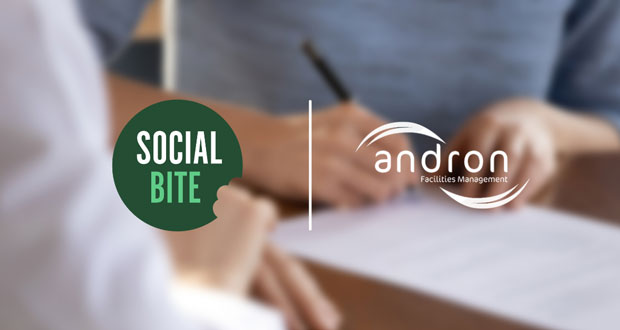 Andron forms employability partnership with Social Bite - fmj.co.uk/andron-forms-e… #facman #FacilitiesManagement #charity #employment #SocialBite #homelessness