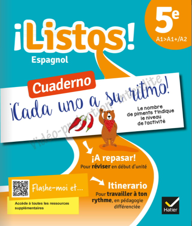 HatierRegionSud's tweet photo. Listos, La nouvelle collection #Espagnol 🇪🇸 5e au #collège approuvée par une #communauté de 200 #Enseignants #Testeurs. Un régal❤️
Authenticité, Langue et Culture, équilibre #Espagne et #Amériquelatine
A partir du 3 mai dans vos casiers👍
https://t.co/ozH32zObn5
@EditionsHatier https://t.co/kBgMjGKMXm