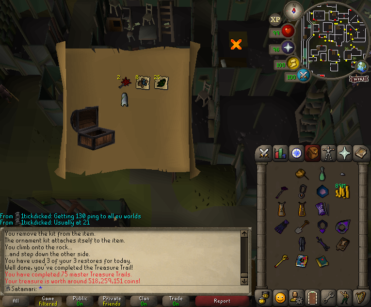 satamari33's tweet photo. I got these druidic bottoms on my ironman almost 2 years ago, but I think its time to drop them over and sell them. DM me if you're interested in buying! https://t.co/CTonov3bp2