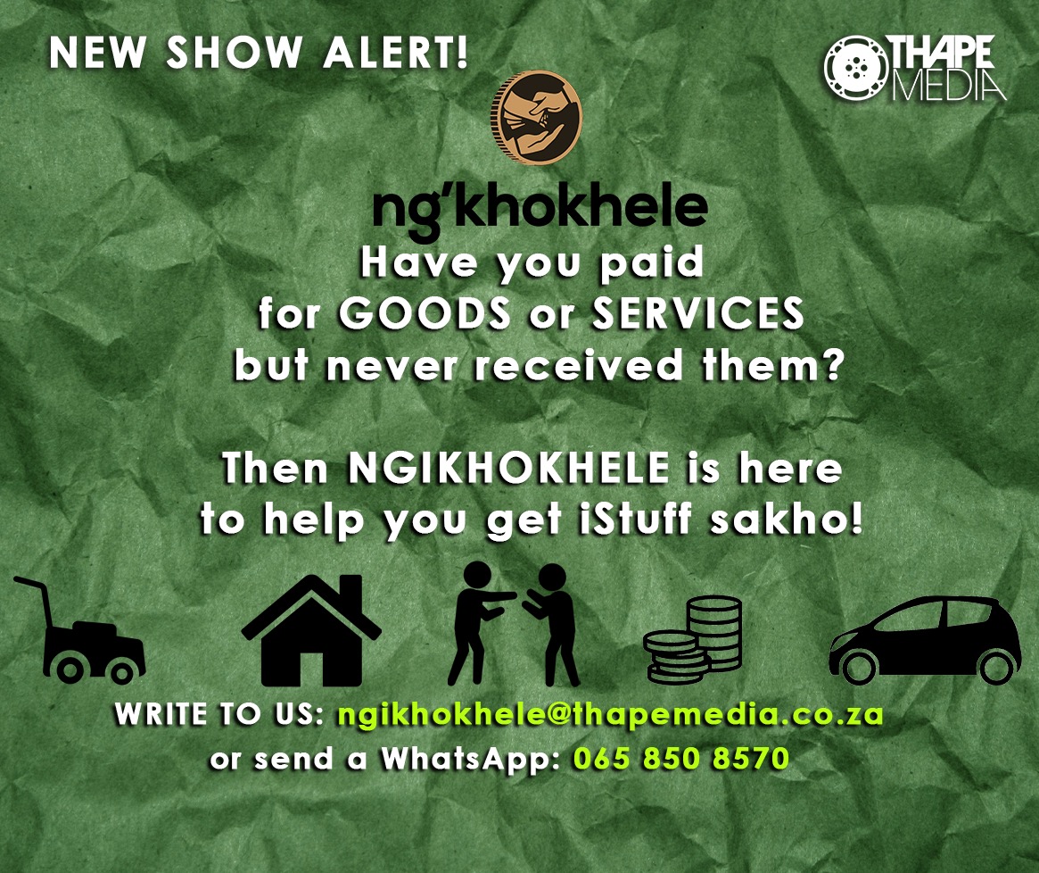 Contact ngikhokhele now to get istuff sakho!!