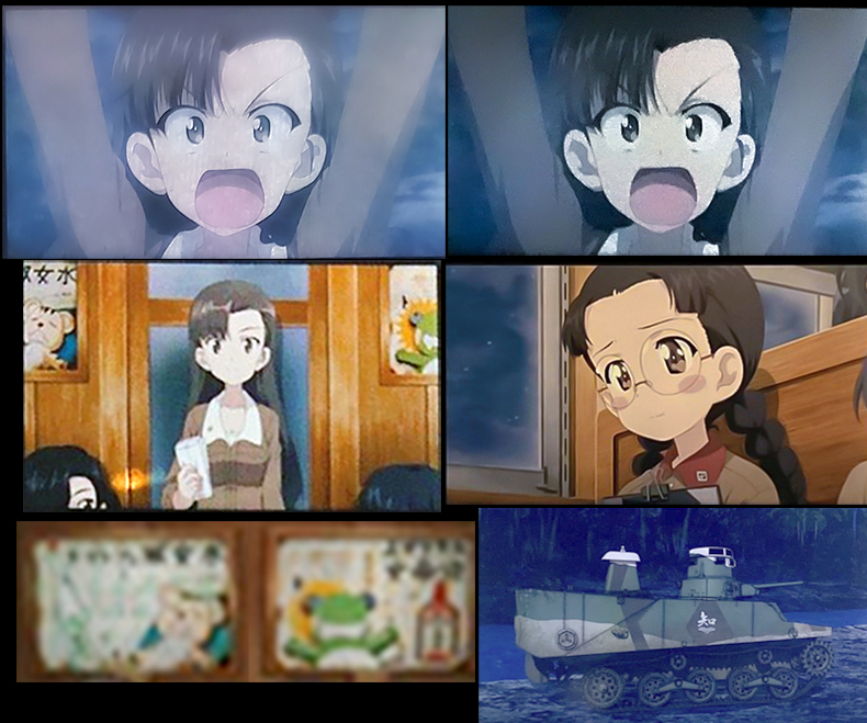 灰色服のプリン ガルパン総合アカウント 現在までに確認された 知波単資料まとめ ガルパン最終章生コマフィルム情報