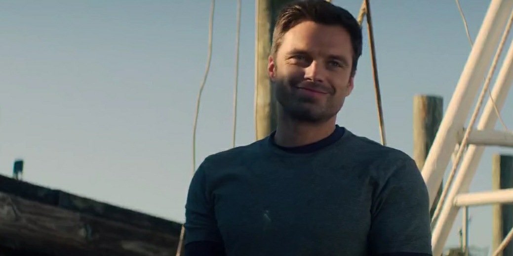 bcrnesfilm's tweet image. bucky barnes smiling. that's it, that's the tweet.