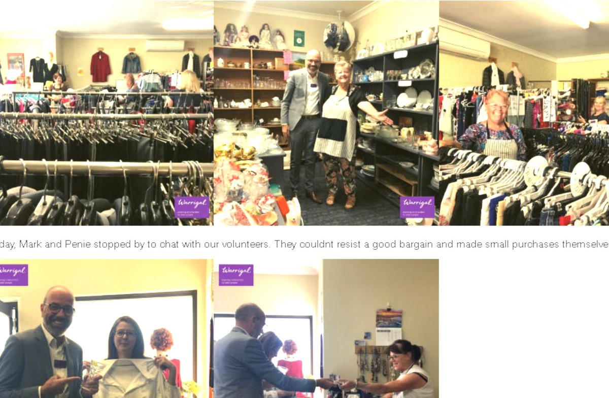markwsewell's tweet image. Does anyone else have volunteers? Our volunteers at our incredible Warilla Op Shop inspire us with their humour, hard work and generosity. They donate 100% of all proceeds to buy equipment for our oldest residents. #hereforgood