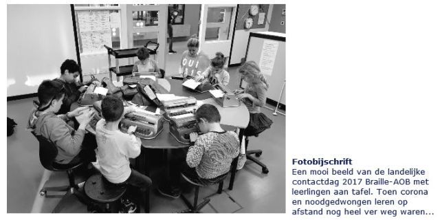 KonVisio's tweet photo. Visio en @Bartimeusnieuws verzorgen ieder schooljaar samen de contactdag braillelezende AOB-leerlingen. Omdat fysiek contact en corona maar matig samengaan, was het dit schooljaar écht heel anders. Lees hoe dan 👇 https://t.co/KU3mKrzObN https://t.co/Y7yc4jgud3