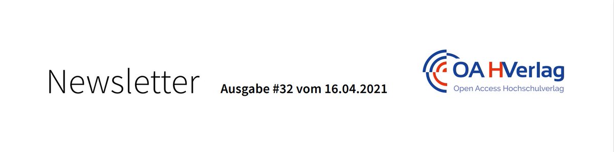 OAHVerlag's tweet photo. Heute haben wir unseren neuen #OpenAccess #Newsletter veröffentlicht!
Themen sind:
-die Übersicht der offenen Standards vom #OASTRUKTKOMM
-@PhilippAdrianH gesammelte Erkenntnisse aus der #OA-Arbeit von @KUnlatched
und mehr.

Einfach hier lesen: https://t.co/6XkDebAefX
#oa https://t.co/h8wdDyj8dN