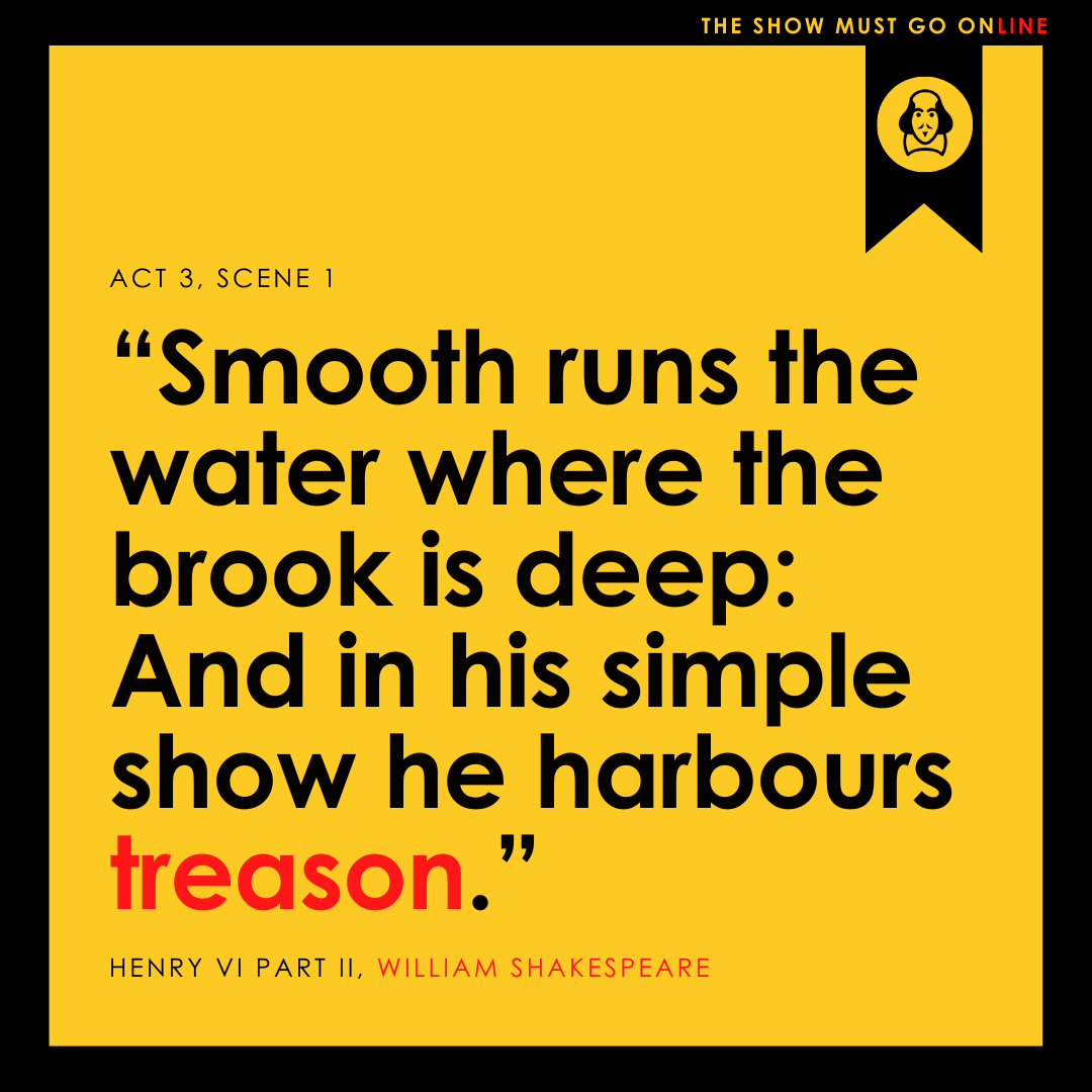 TSMGOnlineLive's tweet photo. 💛 Happy #ShakespeareSunday 💛
To watch the complete performance of TSMGO's Henry VI Part II: https://t.co/IqCOgp7TmN
#HenryVI #HenryVIPartII
@HollowCrownFans https://t.co/wH7XdFrAqi