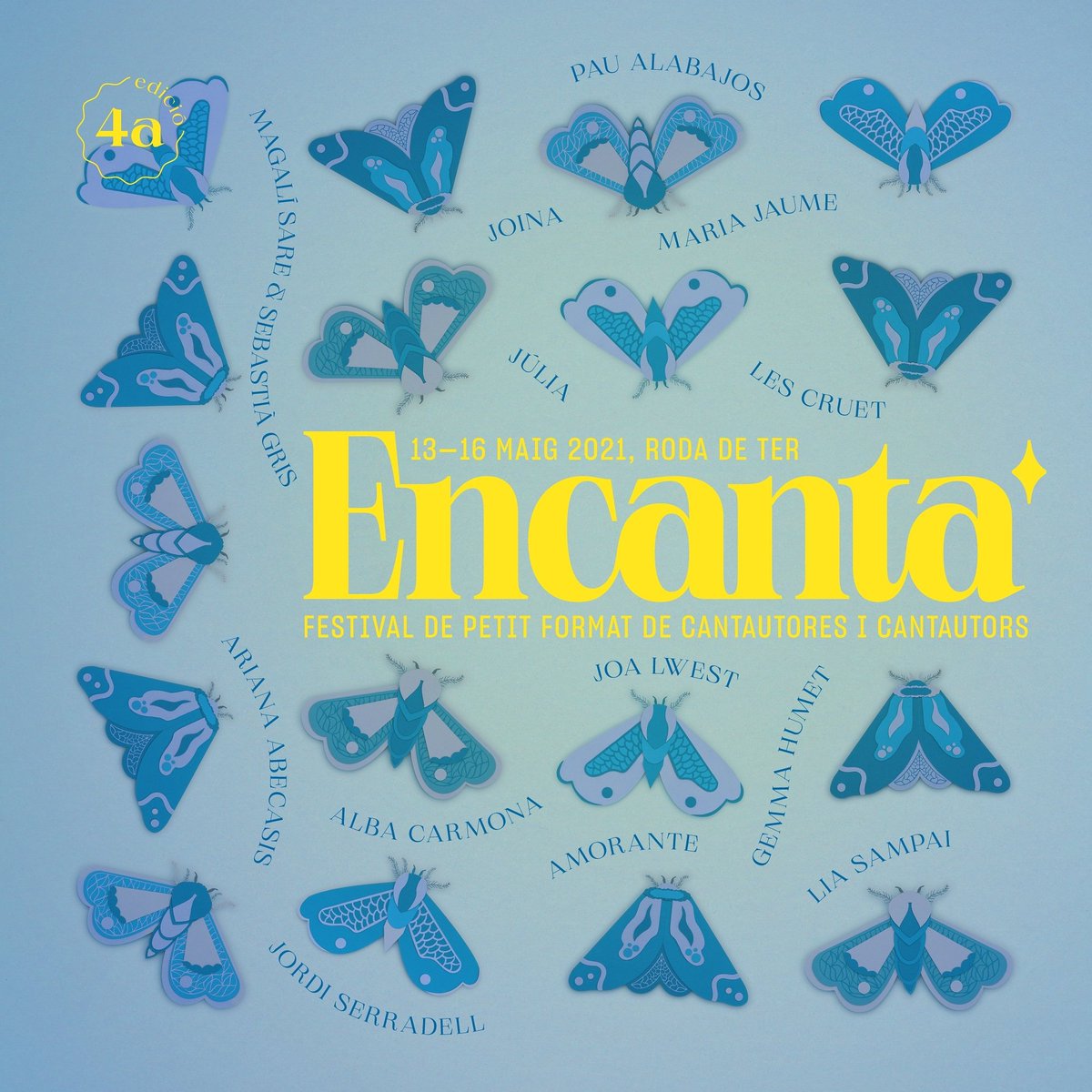 Ja es coneix el cartell definitiu de l'EnCanta 🎤🎼 el festival de petit format de cantautores i cantautors.

Un plaer poder ajudar amb la difusió! 🗣️

📆 Del 13 al 16 de maig a <a href="/RodadeTer/">Ajuntament de Roda de Ter</a> 

➡️ Segueix-los a instagram.com/encantafestival

#amicsRK #música #festival #Encanta2021