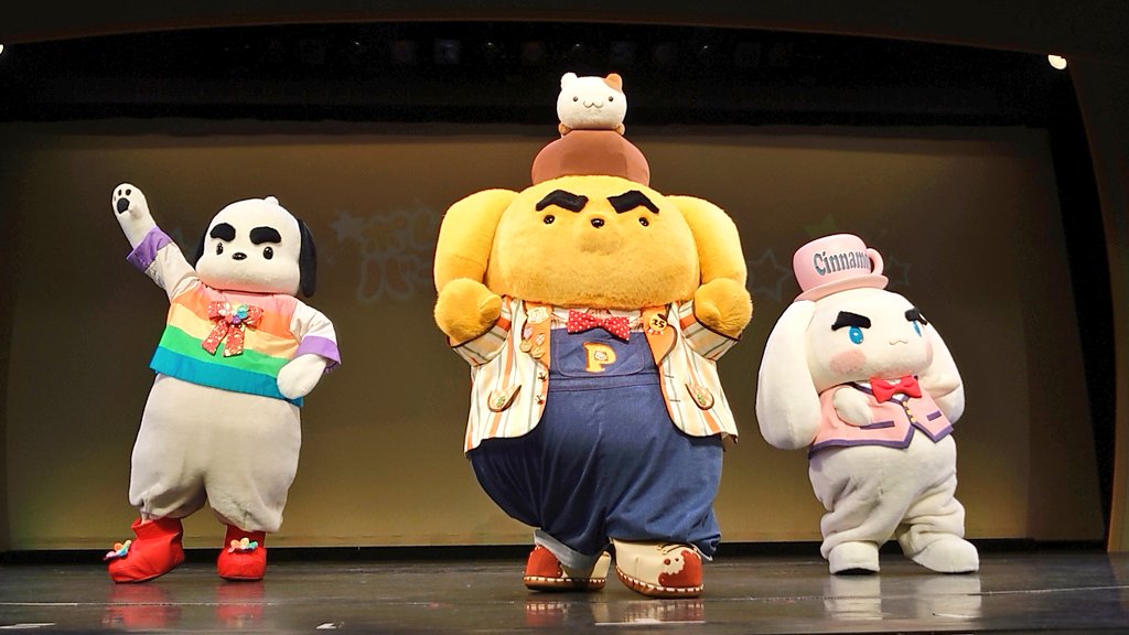 まさかの眉毛( ¯•ω•¯ )凛々しい。笑 #ポムポムプリン #ポムバサダー