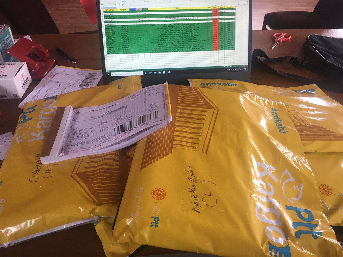 Hediyelerimiz sahiplerine ulaştırılmak üzere kargolanmaya başlandı. Sizde KİĞISPOR’umuza destek olup, Gençlerimize umut olabilirsiniz. İletişim: 05545557759